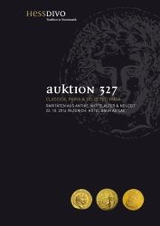 Cover Auktion 327 - Hess Divo AG Zürich